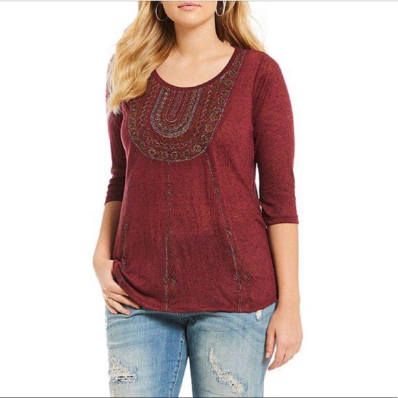 Lucky Brand Tops - Lucky Brand Top 1X 2X 3X NWT